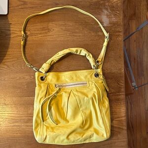 Coach Vibrant Yellow Shoulder Bag